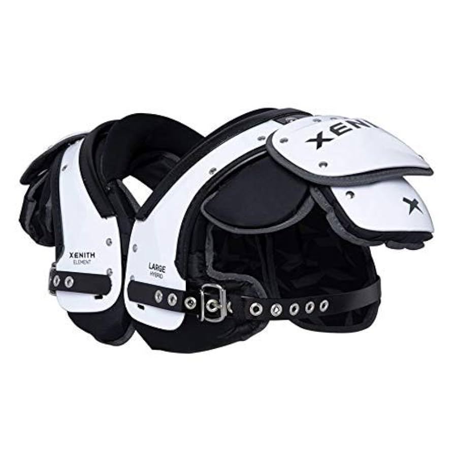 未使用XENITH VARSITY ELEMENT ハイブリッド LARGE Xenith Element Hybrid Varsity Football Shoulder Pads for